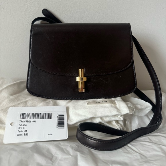 The Row Handbags - The Row Sofia Crossbody bag Dark Brown